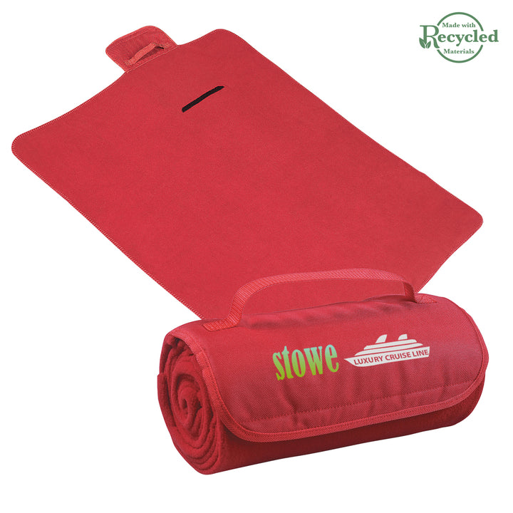 Recycled Roll-Up Blanket