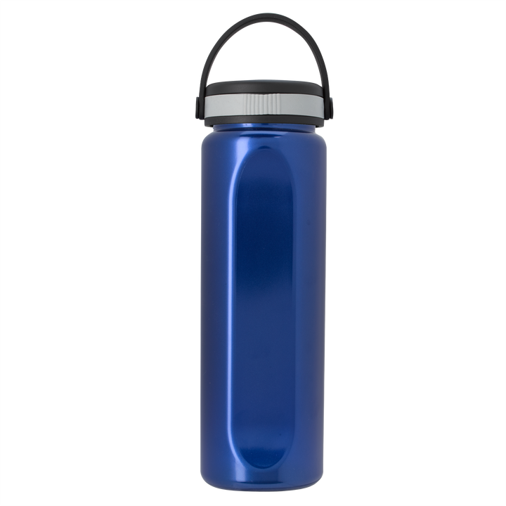 Boss Embossed RPET Bottle with Grip Lid - 26 oz.