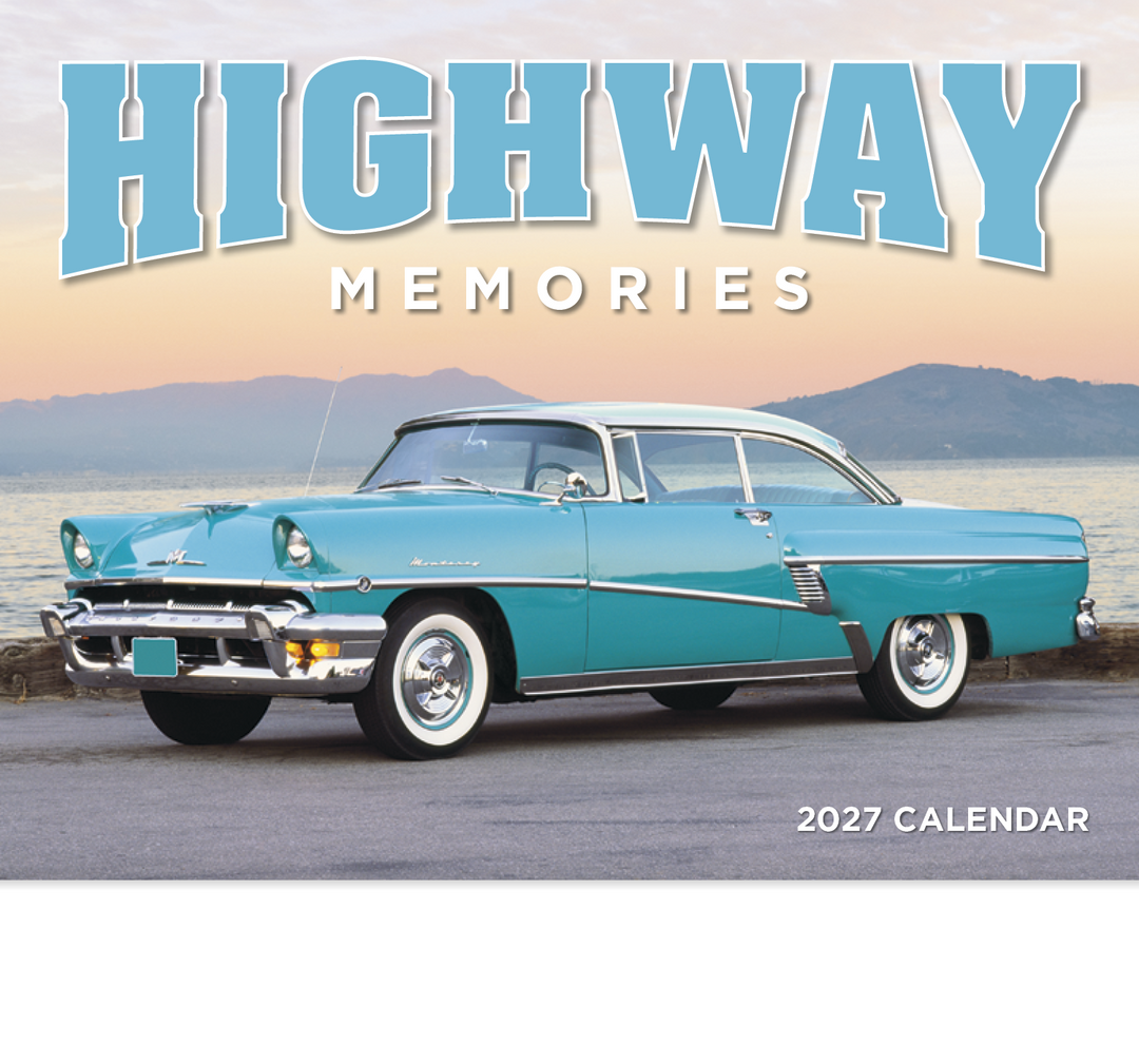 HotLine® Products Highway Memories Appointment Calendar - Stapled