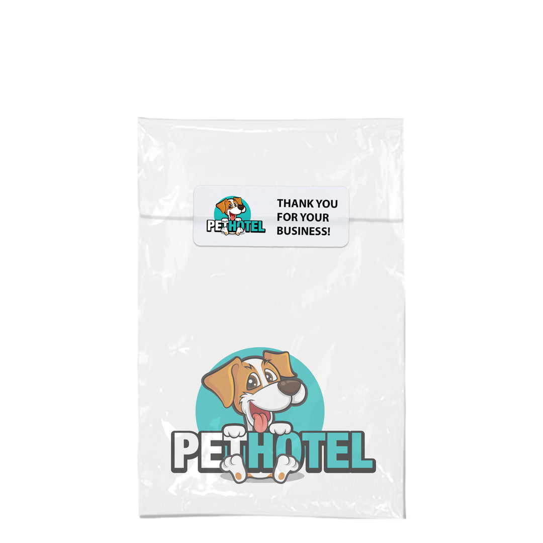 5W x 9H Digital Full-Color Open-End Bag