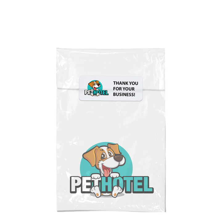 5W x 9H Digital Full-Color Open-End Bag