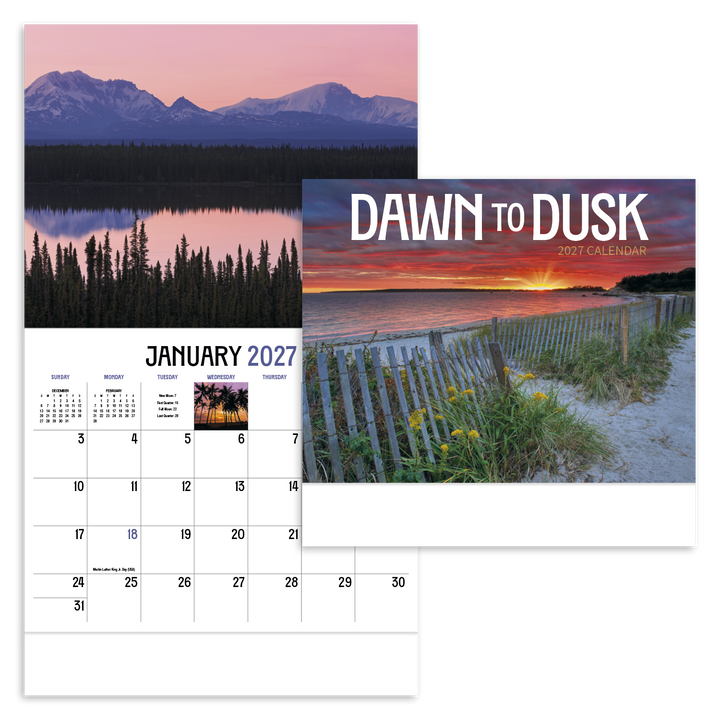 HotLine® Products Dawn to Dusk Appointment Calendar - Stapled