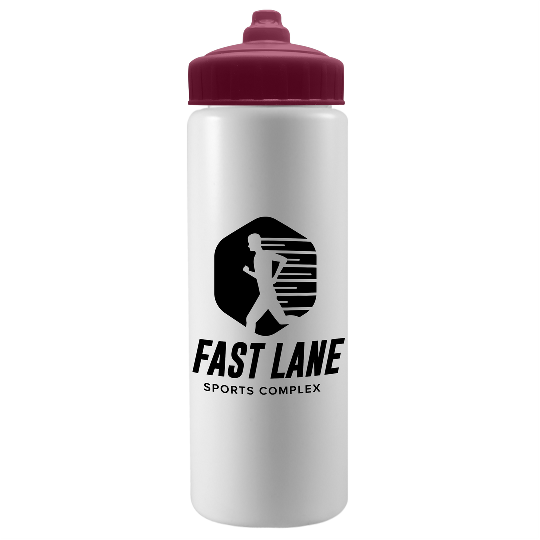 Quart Sport Bottle with Valve Lid - 32 oz.