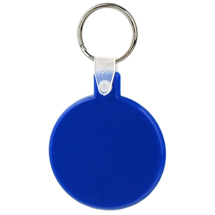 Soft Squeezable Key Tag (Round)