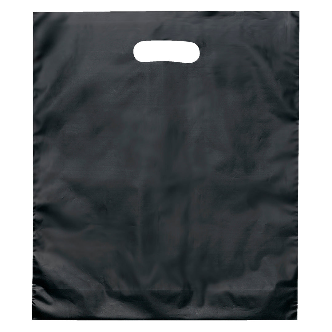 Rose™- Frosted Brite Die Cut Handle - Flexo Ink Print