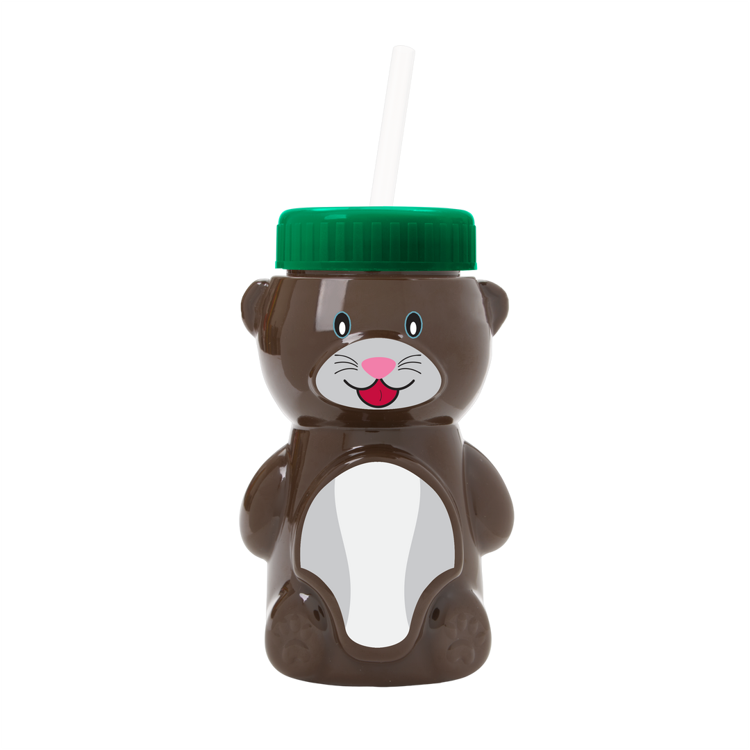 Cubbie RPET Bottle with Straw Lid - 20 oz.