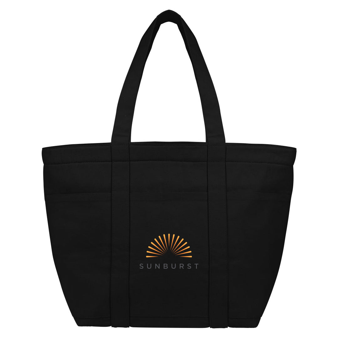 Aware™ 8 Oz. 20 Can Recycled Cotton Cooler Tote Bag