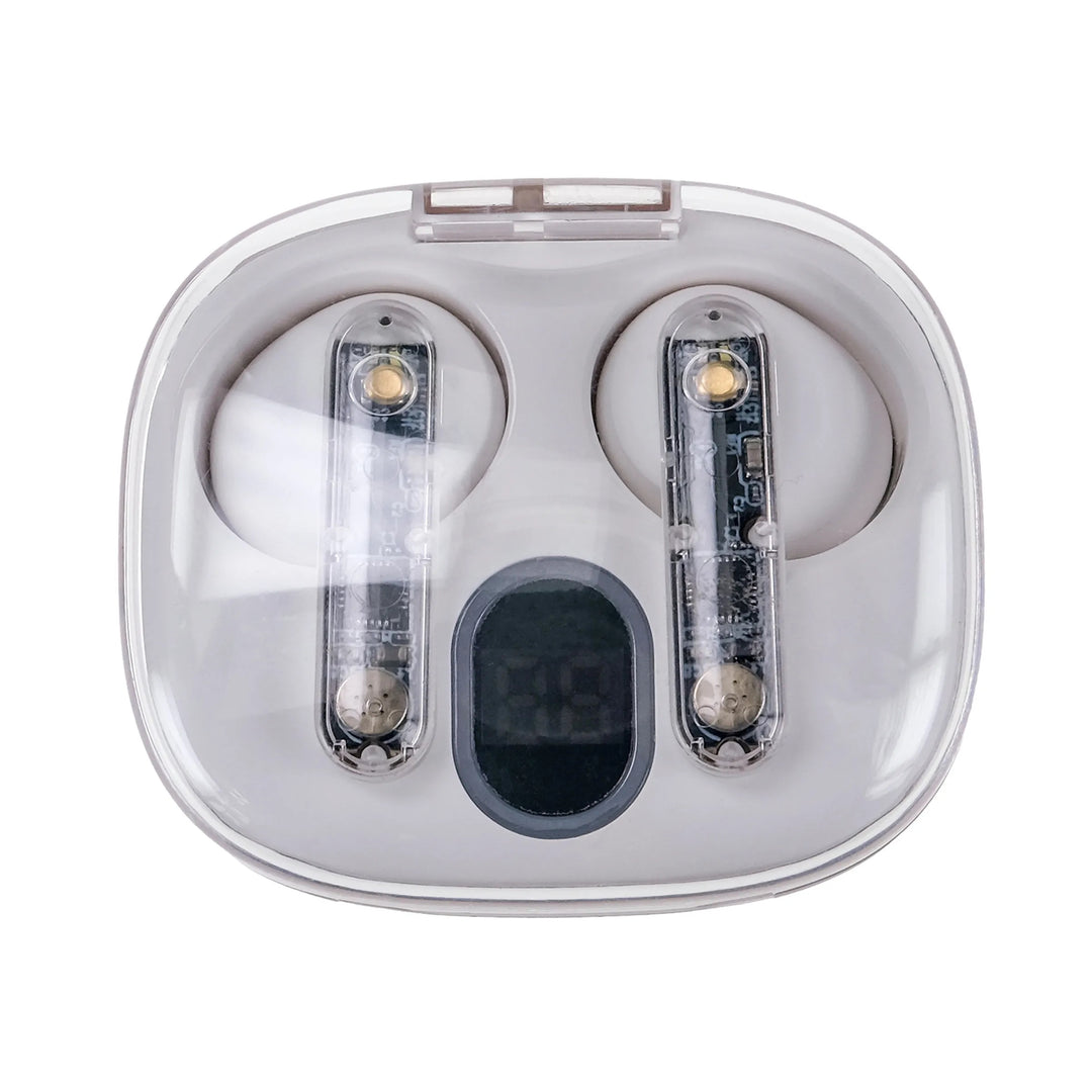 Light Up Display Bluetooth Earbuds