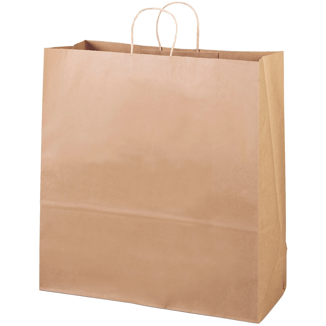 Eco Duke - Kraft-Brown Shopper - Flexo Ink Print