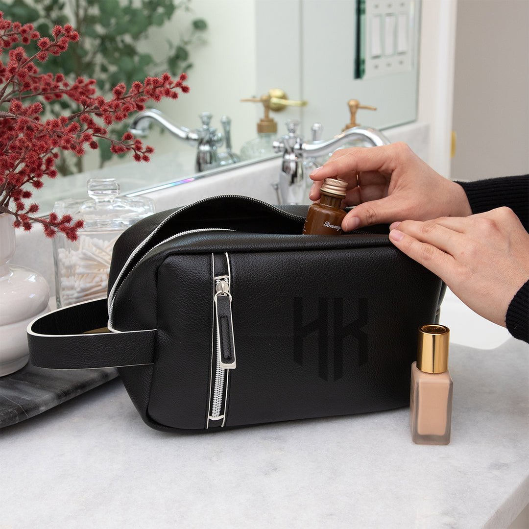 Glen Leatherette Toiletry Bag
