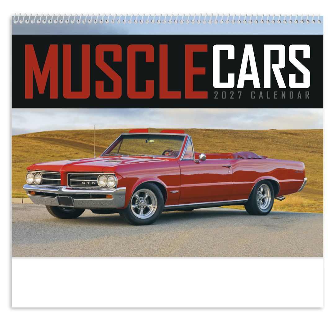 Triumph® Calendars Muscle Cars Calendar