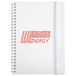 Arcadia Soft Spiral Notebook with Front Pocket
