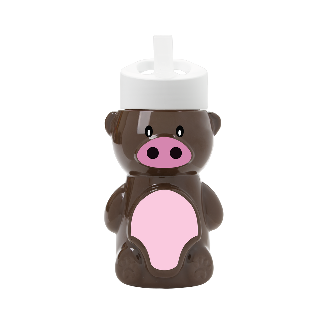 Cubbie RPET Bottle with Flip-Straw Lid - 20 oz.