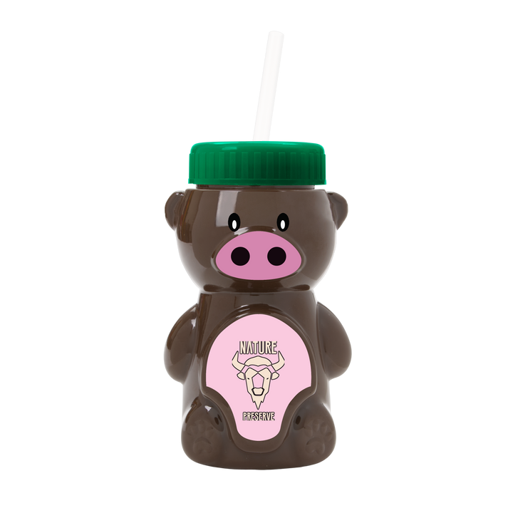 Cubbie RPET Bottle with Straw Lid - 20 oz.