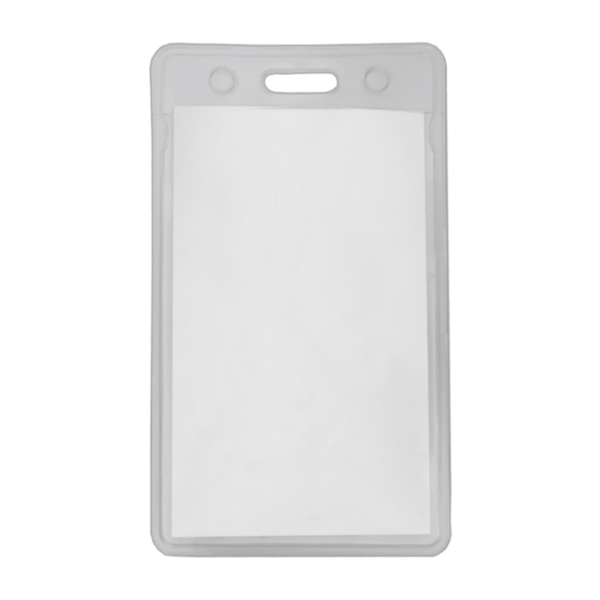 2" x 3 1/2" Blank Small Vertical Vinyl Pouch