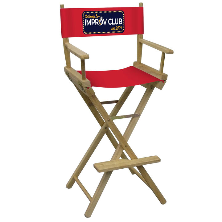 Bar-Height Director's Chair (Full-Color Imprint)