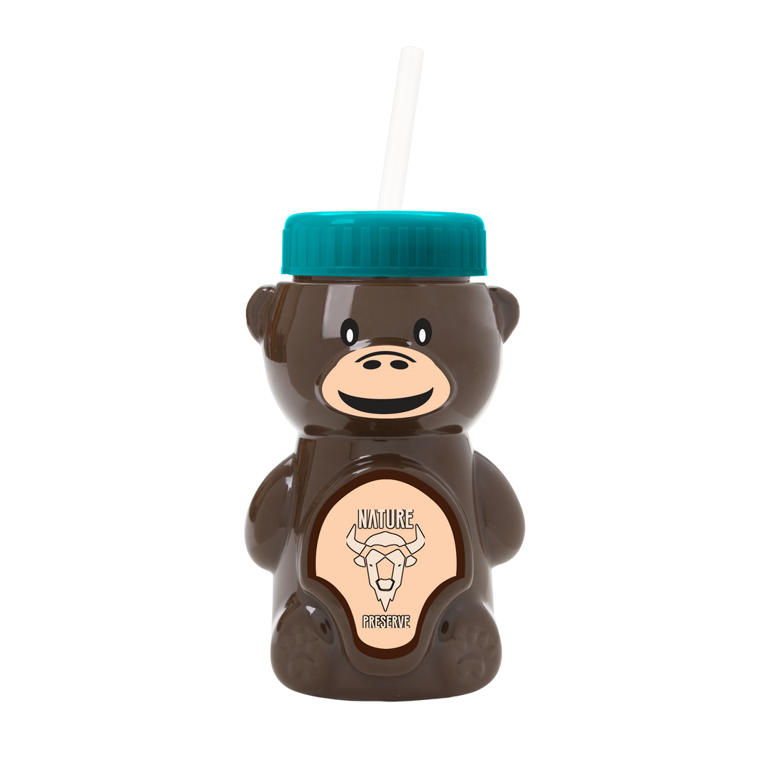 Cubbie RPET Bottle with Straw Lid - 20 oz.