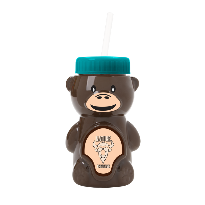 Cubbie RPET Bottle with Straw Lid - 20 oz.