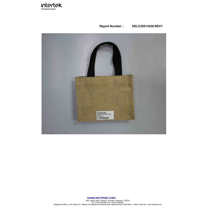 Mini Jute Gift Tote