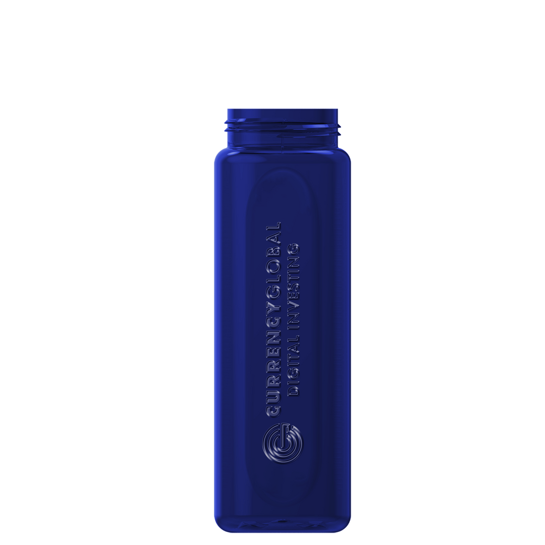 Boss Embossed RPET Bottle with Grip Lid - 26 oz.