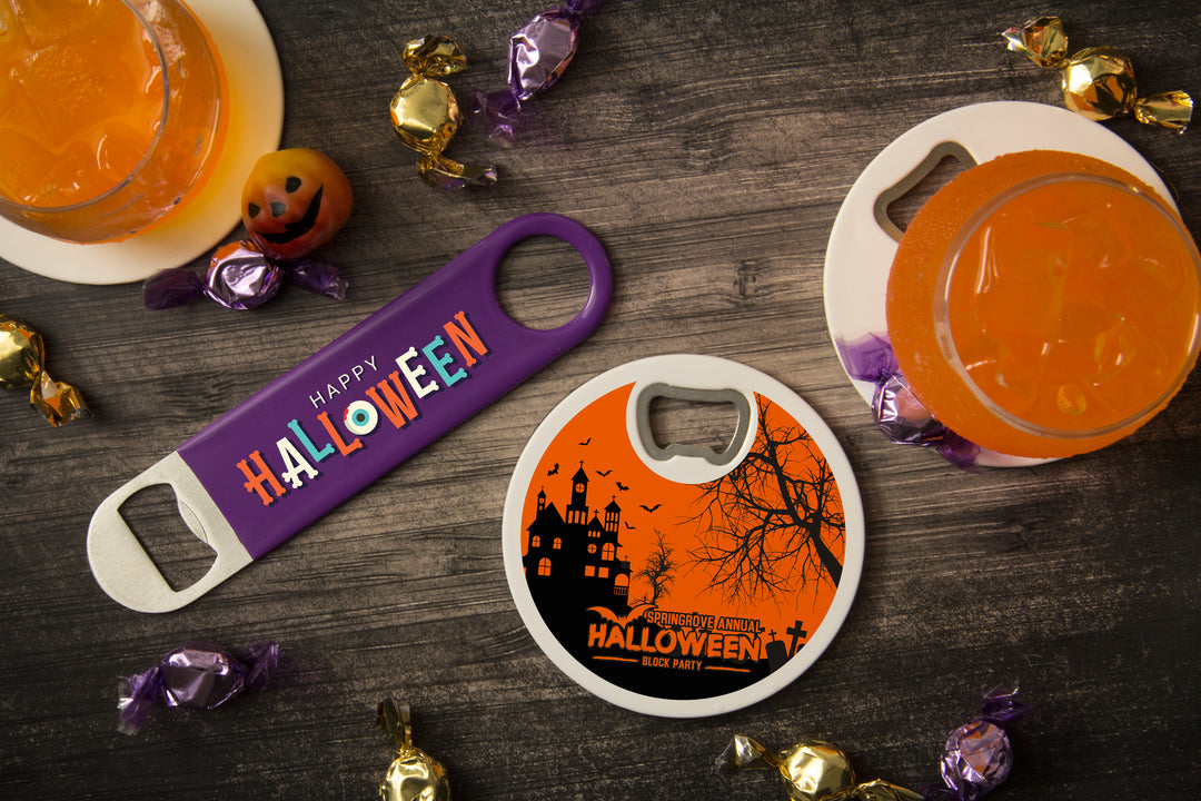 Color Wrapped Classic Paddle Bottle Opener