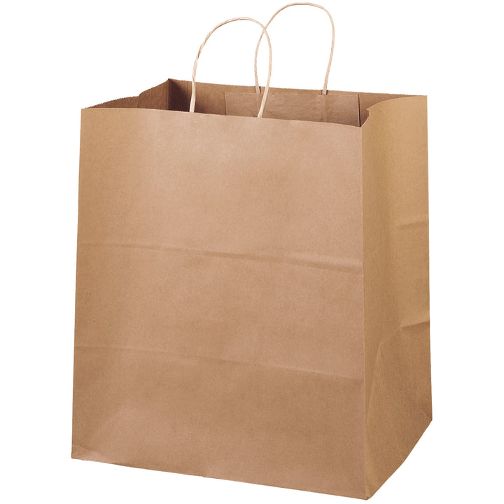Eco Brute - Kraft-Brown Shopper - Flexo Ink Print