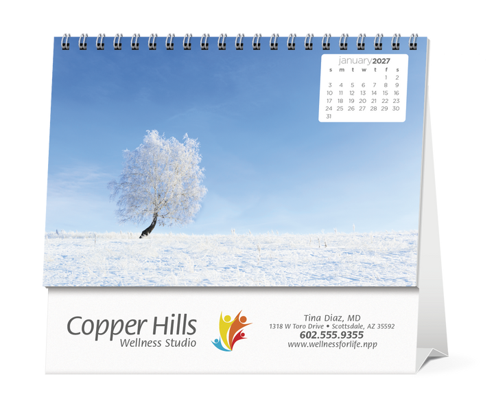 Triumph® Calendars Simplicity Large Desk Calendar