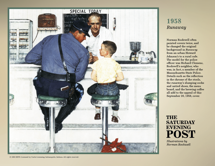 Triumph® Calendars The Saturday Evening Post Illustrations by Norman Rockwell Calendar