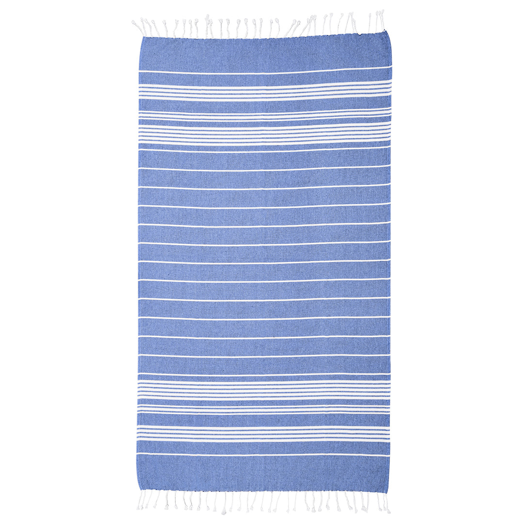 Recycled Beach Blanket With Tassel Fringe