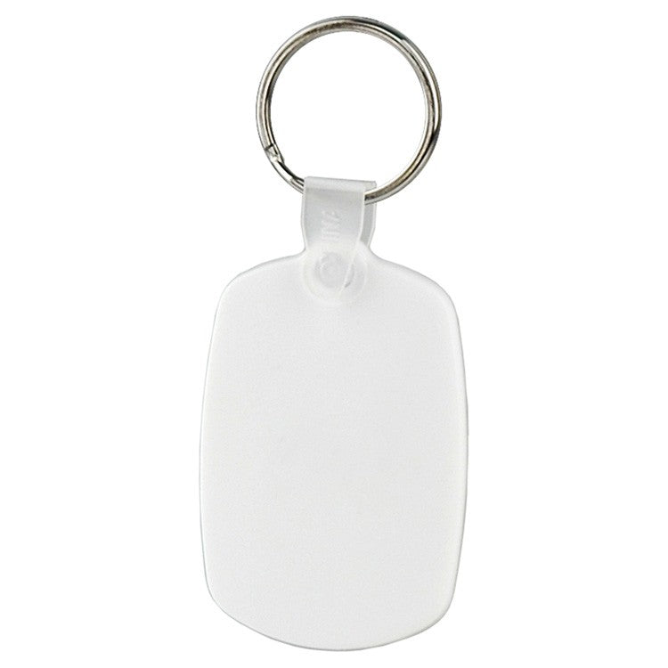 Soft Squeezable Key Tag (Oval)