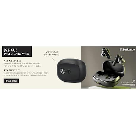 Skullcandy Smokin' Buds True Wireless Earbuds