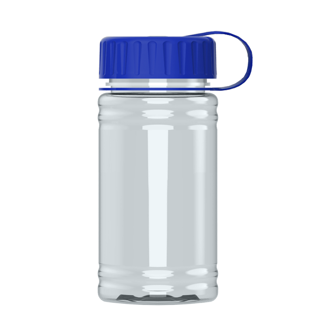Mini RPET Bottle with Tethered Lid - 16 oz.