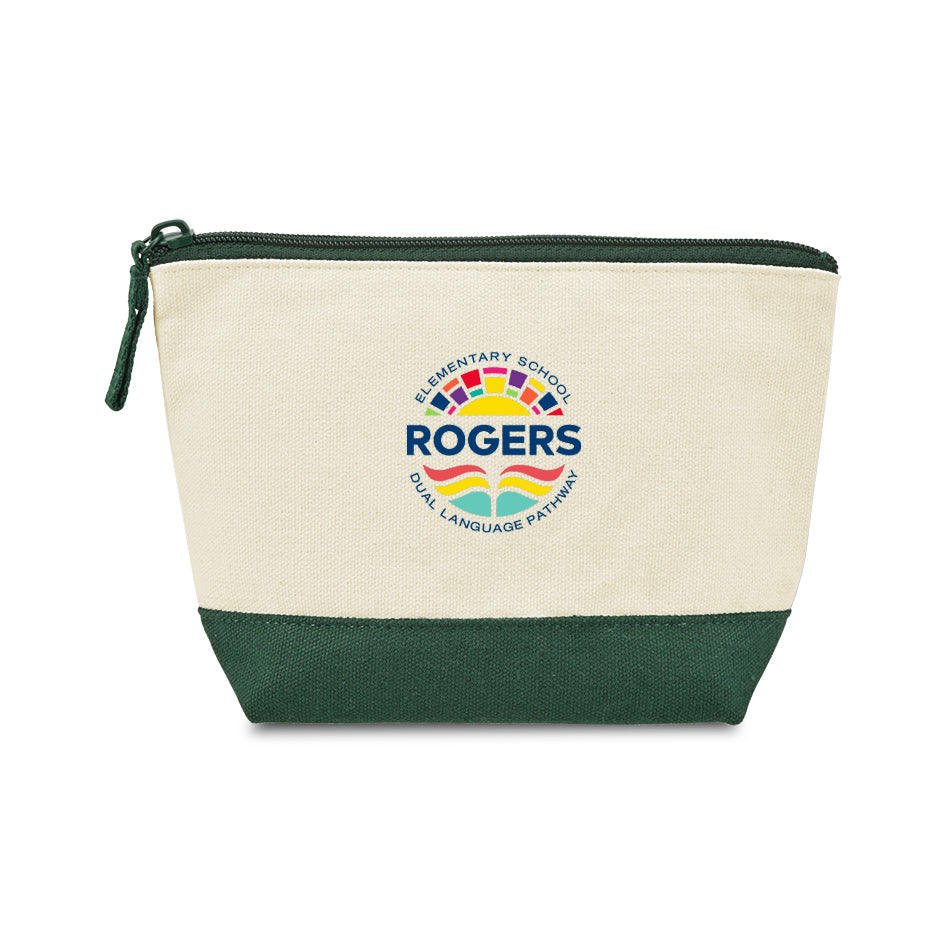 Canvas Zippered Pouch