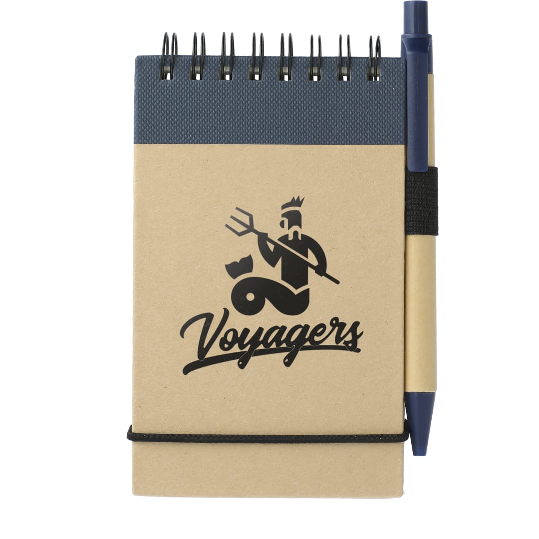 FSC® Mix 5" x 3" Recycled Jotter with Pen