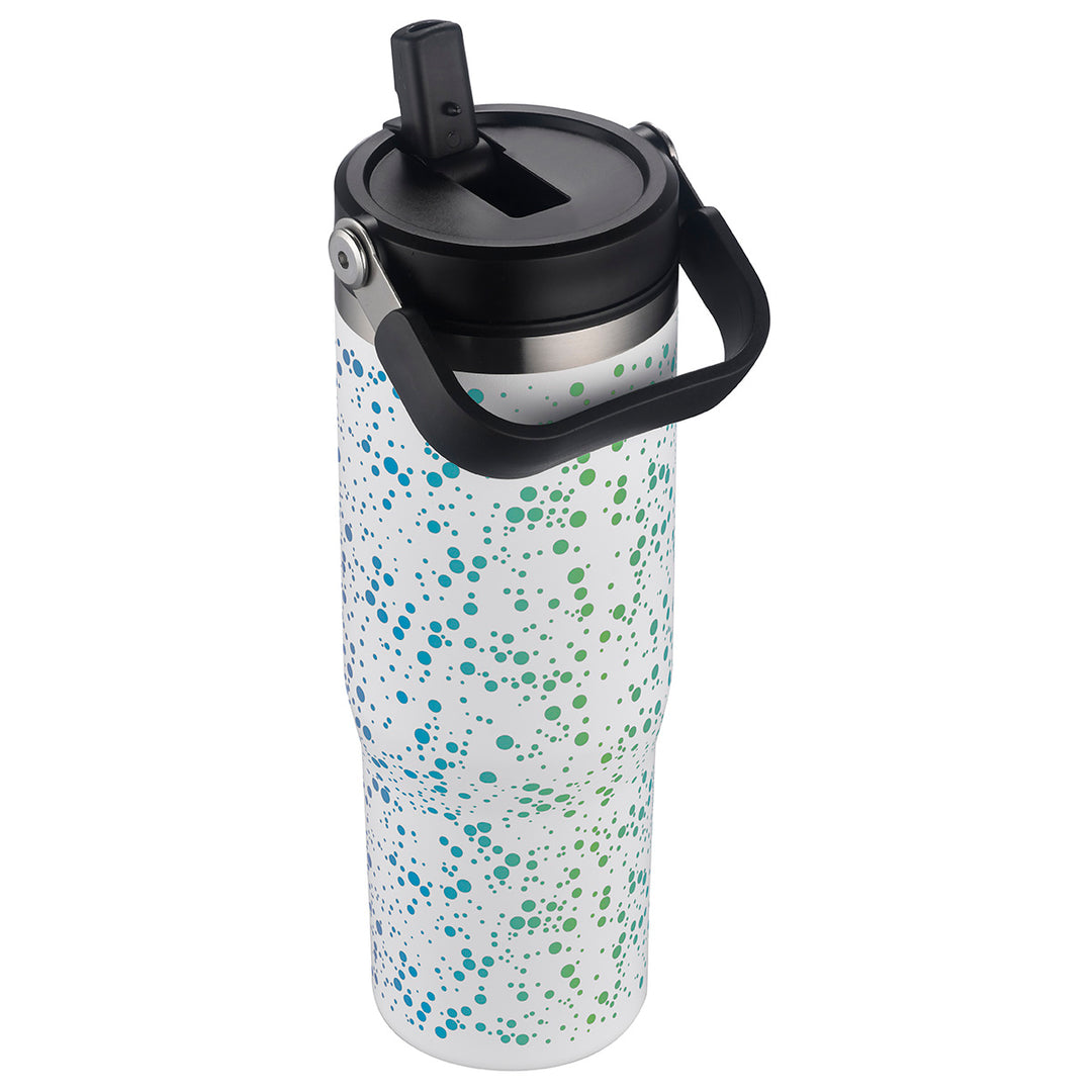 Oreno 30 oz Stainless Steel/Polypropylene Travel Tumbler