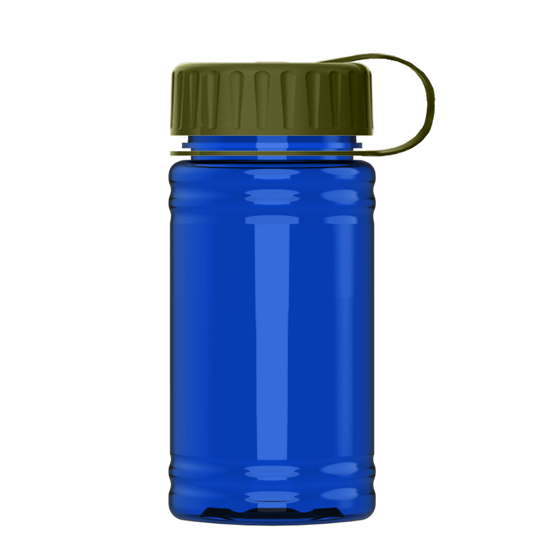 Mini RPET Bottle with Tethered Lid - 16 oz.