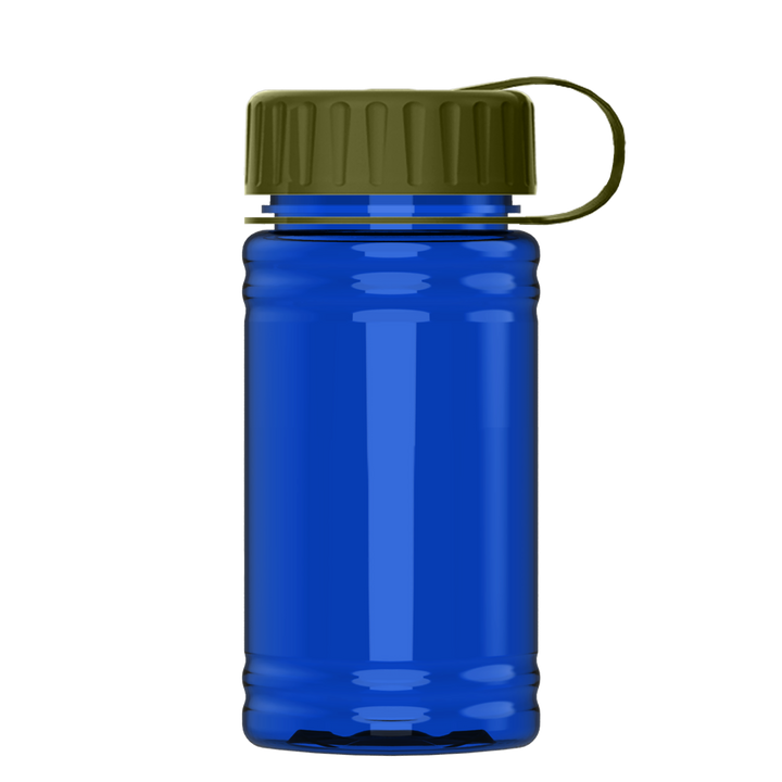 Mini RPET Bottle with Tethered Lid - 16 oz.