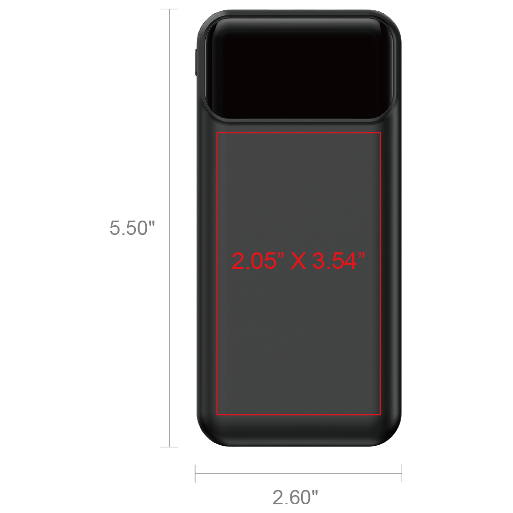Santa Ana Digital Display Wireless Power Bank PD 15W