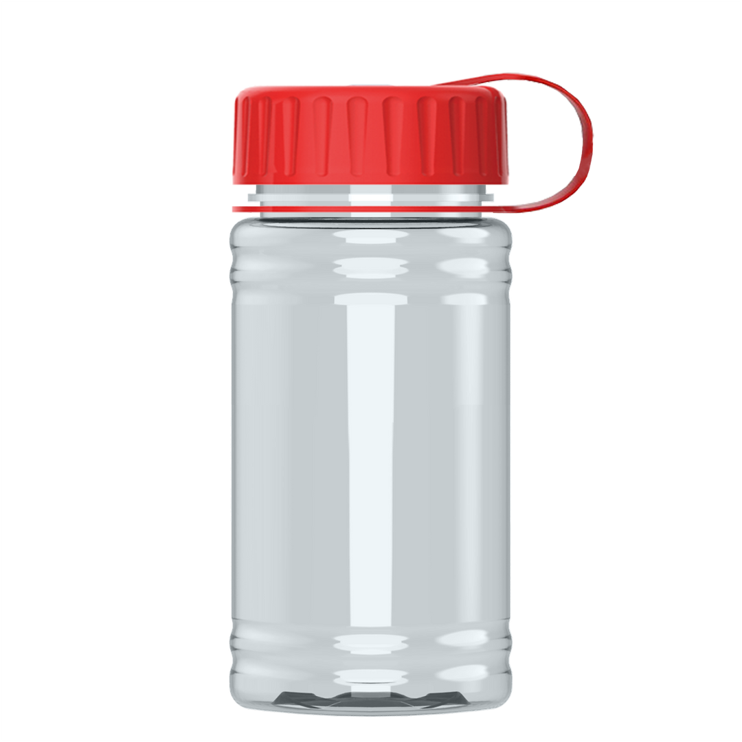 Mini RPET Bottle with Tethered Lid - 16 oz.