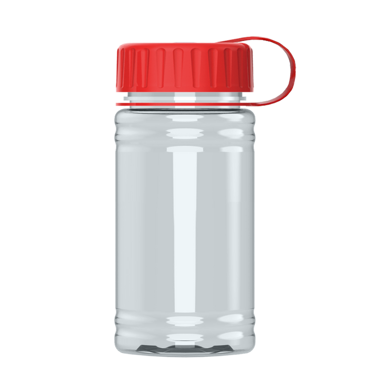Mini RPET Bottle with Tethered Lid - 16 oz.