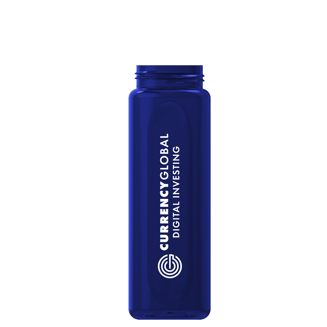 Boss Embossed RPET Bottle with Grip Lid - 26 oz.