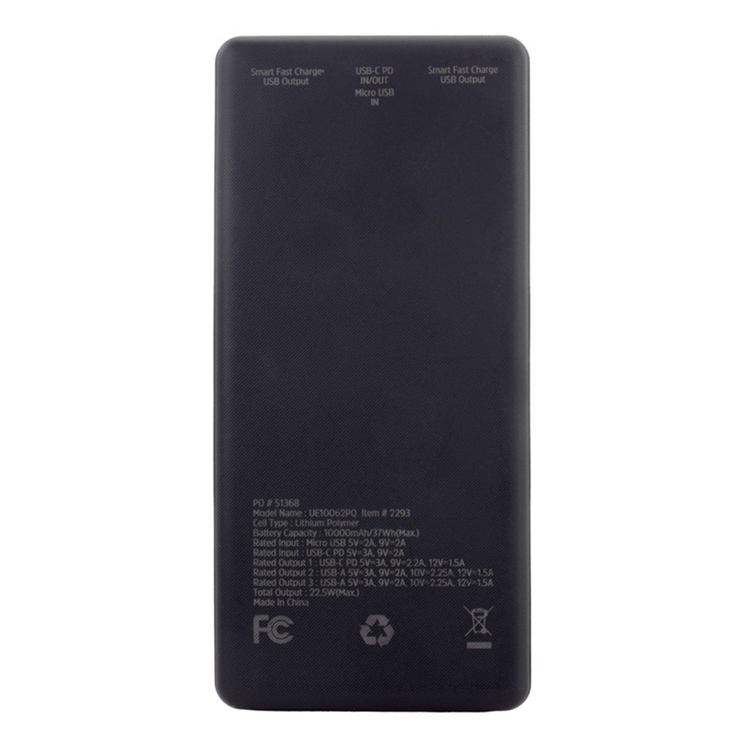 10,000 mAh Energizer® PD Power Bank
