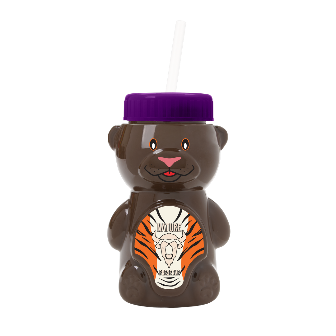 Cubbie RPET Bottle with Straw Lid - 20 oz.