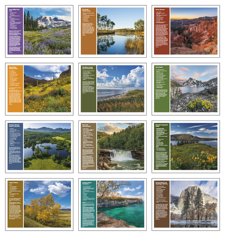 Triumph® Calendars America the Beautiful with Recipes Calendar