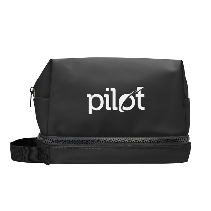 Hudson rPET Leatherette Toiletry Bag