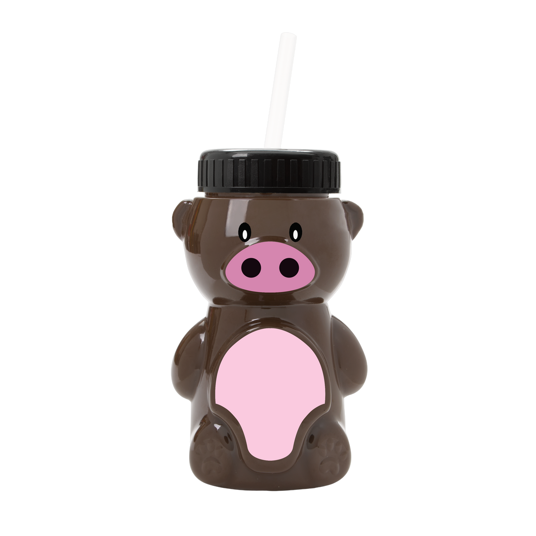 Cubbie RPET Bottle with Straw Lid - 20 oz.