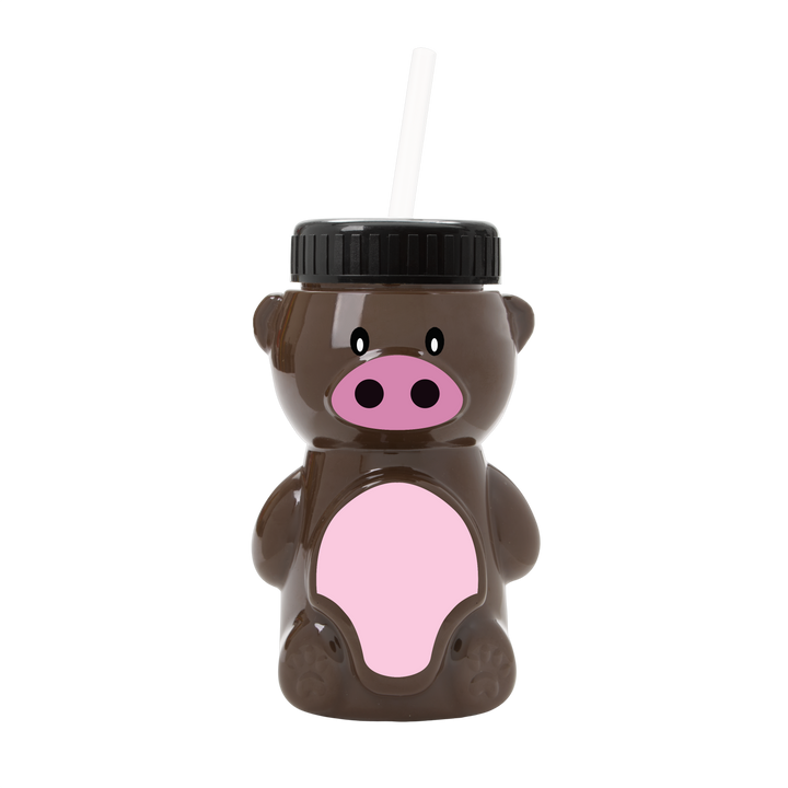 Cubbie RPET Bottle with Straw Lid - 20 oz.