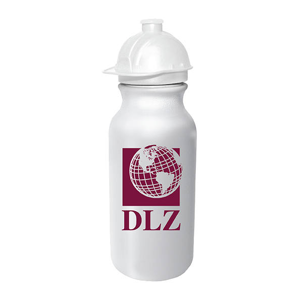 20 oz. Value Cycle Bottle w/ Safety Helmet Push 'n Pull Cap