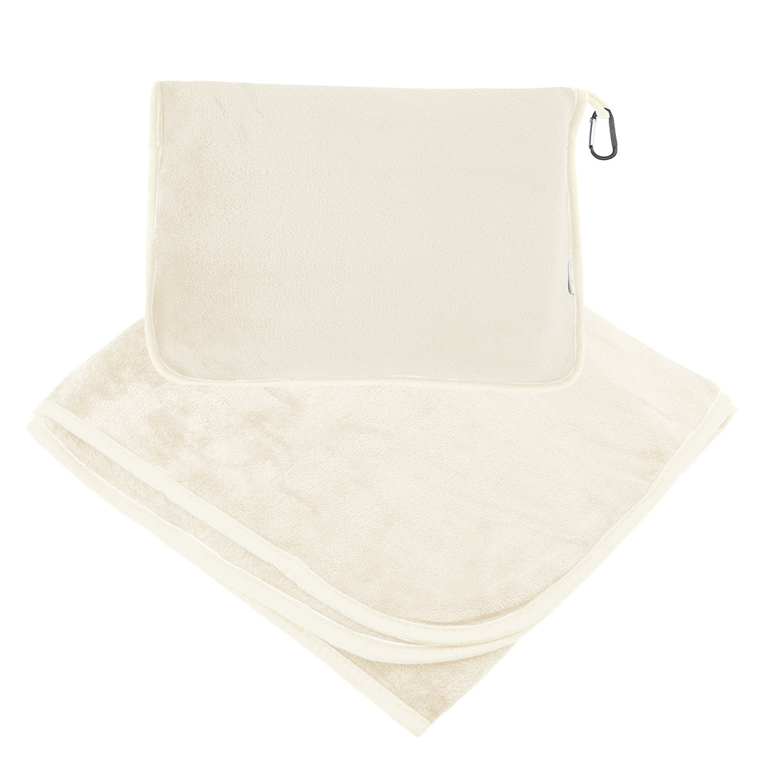 En Route rPET Travel Blanket With Trolley Pillow Pouch