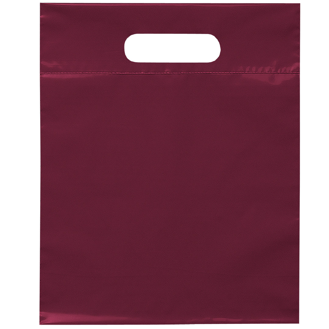 Die Cut Handle Bag - 9 1/2W x 12H - Flexo Ink Print